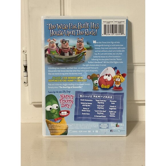 VeggieTales "The Little House That Stood" DVD A Lesson in Making Good Choices - Picture 3 of 5
